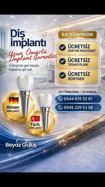 Eksik dişlere kalıcı ve estetik çözüm!