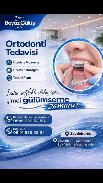 Daha düzgün dişler, daha özgüvenli bir gülüş!